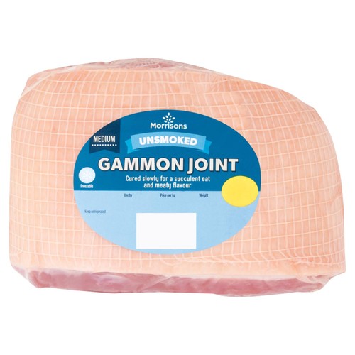 Morrisons medium unsmoked gammon joint