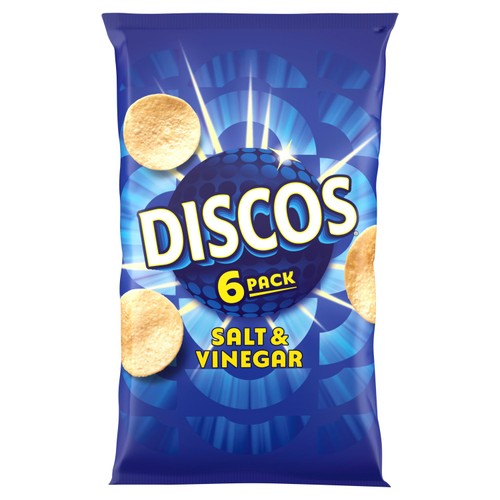 Discos salt vinegar crisps