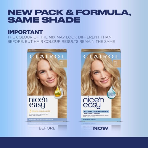 Clairol Nice n Easy Creme Permanent Hair Dye - 9b Light Beige Blonde