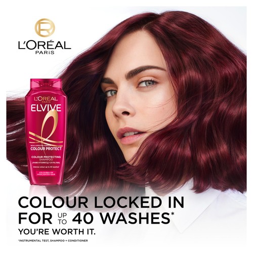 L'Oreal Paris Elvive Colour Protect Shampoo - 400 Ml