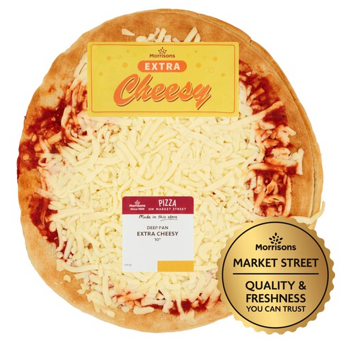 Market Street Extra Cheesy Deep Pan 10 Pizza