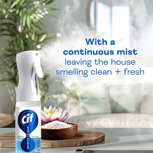 Cif Infinite Clean All in One Spray Sensitive Lotus & Mineral Salt 280ml