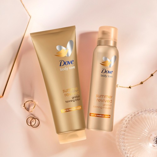Dove Gradual Self Tan Body Mousse Fair To Medium 150ml