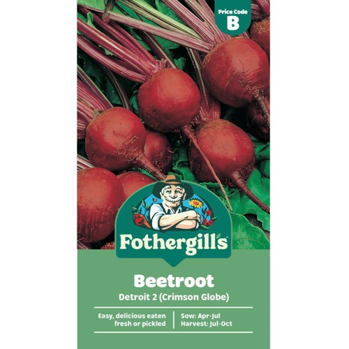 Mr Fothergills Beetroot Detroit 2 Seeds