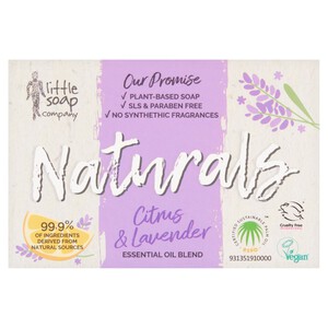 Little Soap Company Naturals Citrus & Lavender Soap | Morrisons