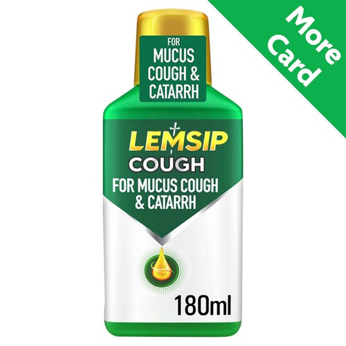 Lemsip Cough For Mucus 