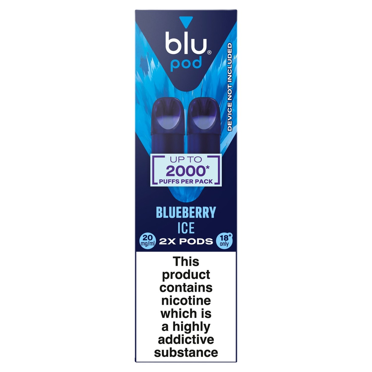 Blu Pod Blueberry Ice 20mg/ml 2x2ml