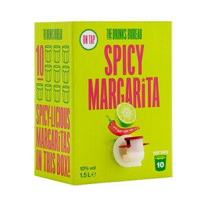 The Drinks Bureau Spicy Margarita Party Box  1.5L