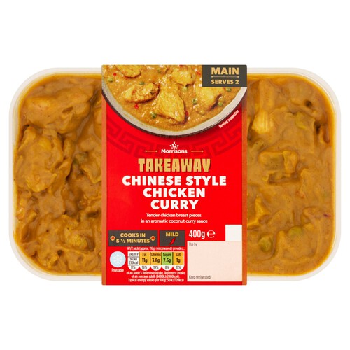 Morrisons Chinese Chicken Curry 