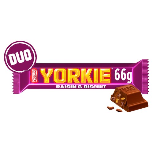 Yorkie Raisin & Biscuit Duo  66g