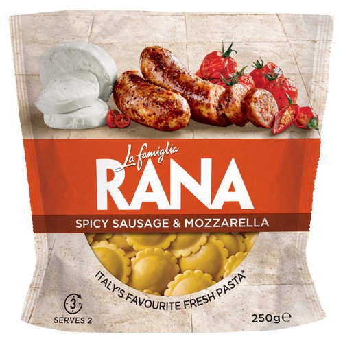 La Famiglia Rana Spicy Sausage & Mozzarella 250g