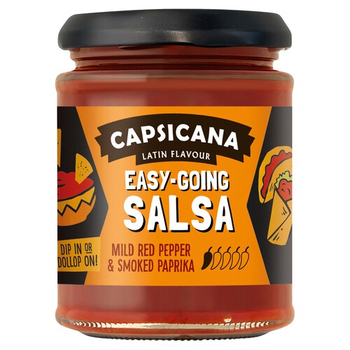 Capsicana Mild Red Pepper & Smoked Paprika Salsa 