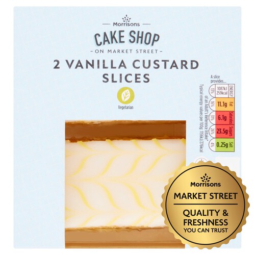 Market Street Vanilla Custard Slices