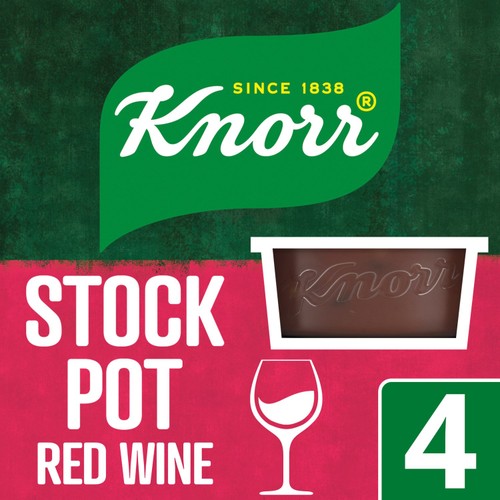 Knorr Red Wine Stock Pot 4 Pack