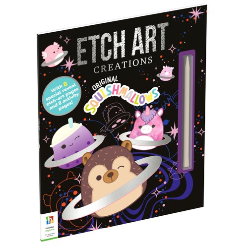 Etch Art Creations Book Squishmallows
