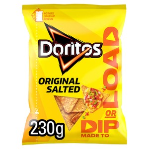 Doritos Dip or Load Original Salt Sharing Crisps 230g