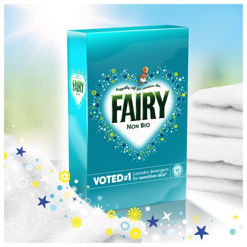 Fairy Non-Bio For Sensitive Skin Laundry Powder 80 Washes 4kg