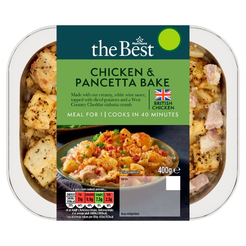 Morrisons The Best Chicken & Pancetta Bake 