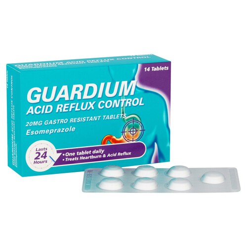 Guardium Acid Reflux Control Gastro Resistant Tablets