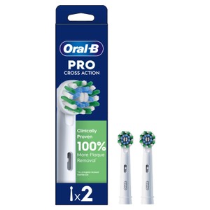 Oral-B CrossAction Electric Toothbrush Heads With Clean Maximiser