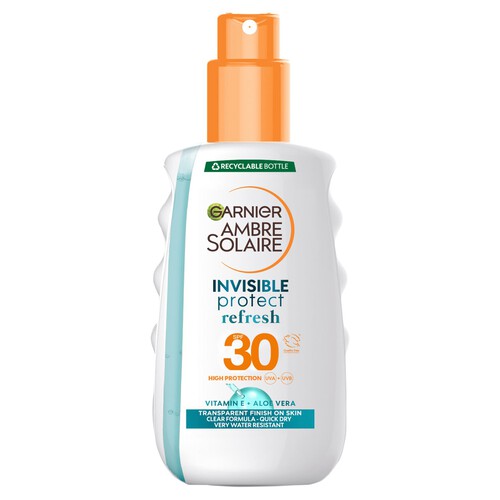 Ambre Solaire Clear Protect Sun Cream Spray SPF30 