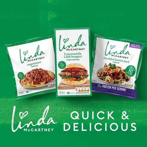 Linda McCartney's 4 Mozzarella Burgers 454g