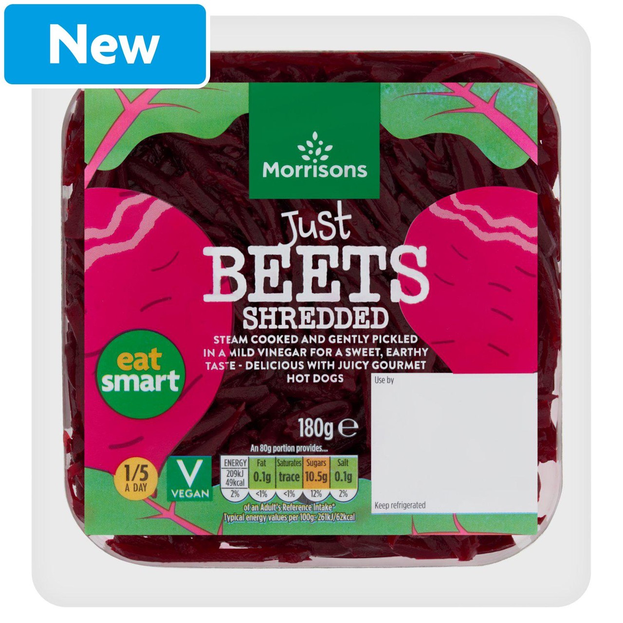Morrisons Just Beets Shredded 180g