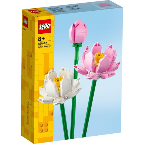 LEGO Botanicals Lotus Flowers, Home Decor Set 40647