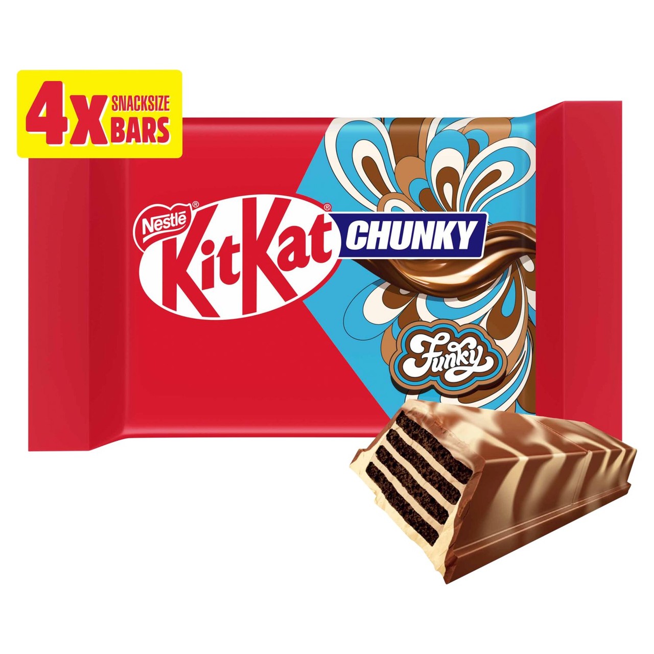 Kitkat Chunky Funky 4 x 32g