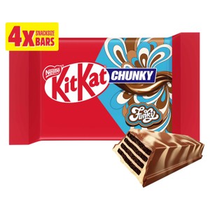 KitKat Chunky Funky Chocolate Bar 4 Pack Multipack 128g