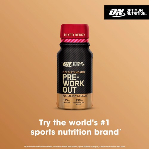 Optimum Nutrition Pre Workout Shot Mixed Berry