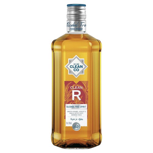 Clean Co Clean R Non-Alcoholic Golden Spiced Spirit 