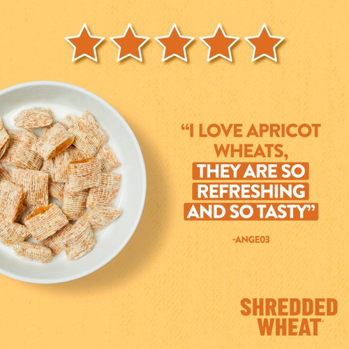 Nestle Shredded Wheat Apricot Fruit Wheats 450g