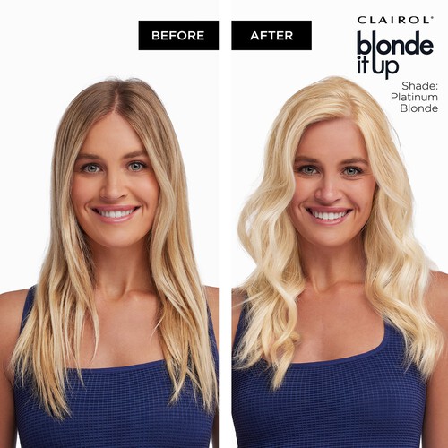 Clairol Blonde It Up Permanent Hair Dye Platinum Blonde