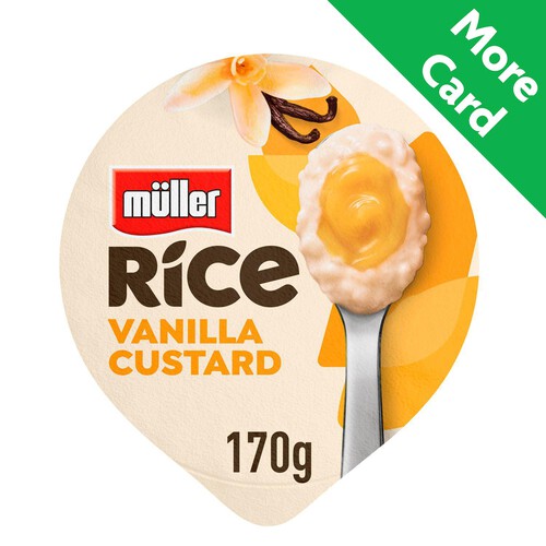 Muller Rice Vanilla Custard Low Fat Dessert