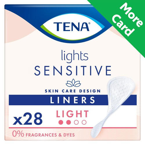 lights by TENA Light Incontinence Liners