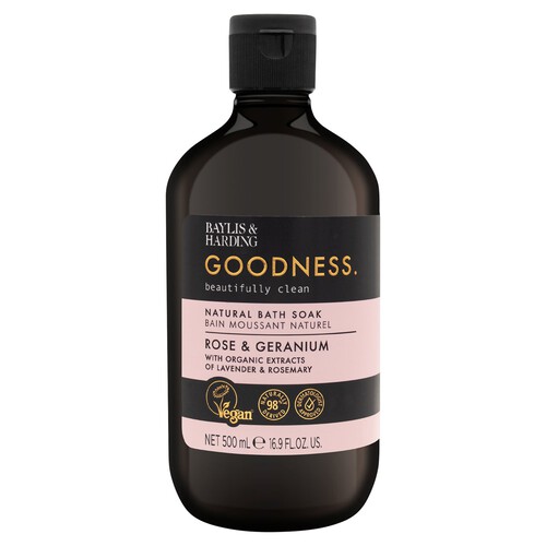 Baylis & Harding Goodness Rose & Geranium Bath Soak 