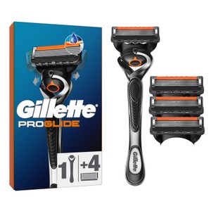 Gillette Fusion5 Starter Pack Handle + 4 Razor Blades