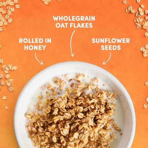 Jordans Simply Granola with a Hint of Honey Breakfast Cereal 
