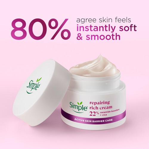 Simple Face Cream Restorative Rich