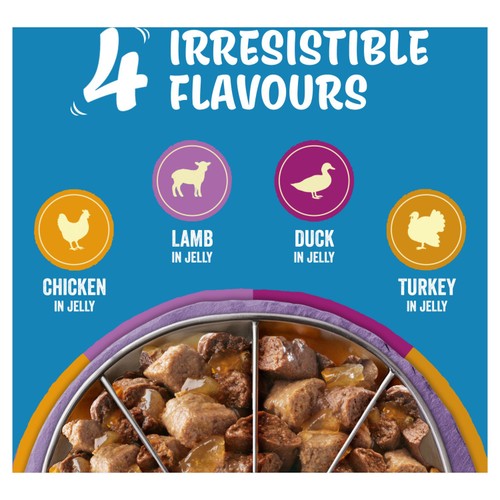 FELIX Original Senior 7+ Farm Selection In Jelly Wet Cat Food 12x85g