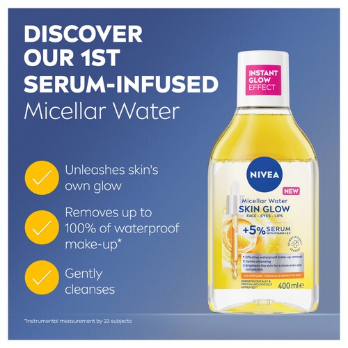 NIVEA Serum Infused Brightening Micellar Water