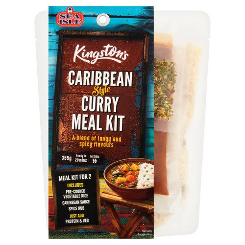 Kingston's Caribbean Style Curry Meal Kit Morrisons Online