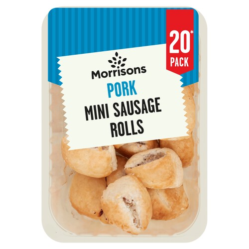 Morrisons 20 Mini Pork Sausage Rolls