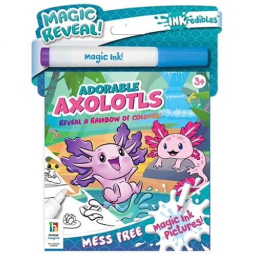 Inkredibles Magic Ink Adoraible Axolotls