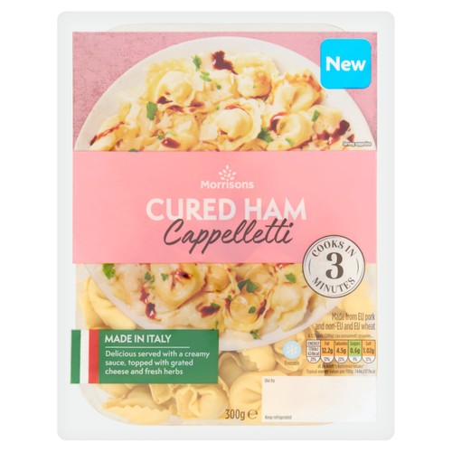 Morrisons Cured Ham Cappelletti 300g