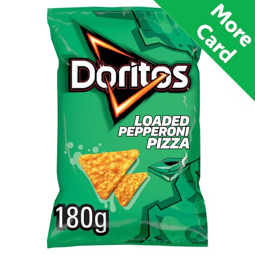 Doritos Loaded Pepperoni Pizza Sharing Tortilla Chips Crisps 