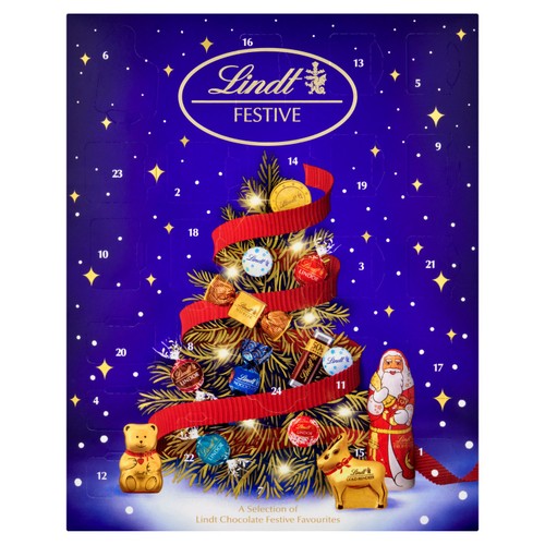 Lindt Festive Selection Chocolate Advent Calendar 289g