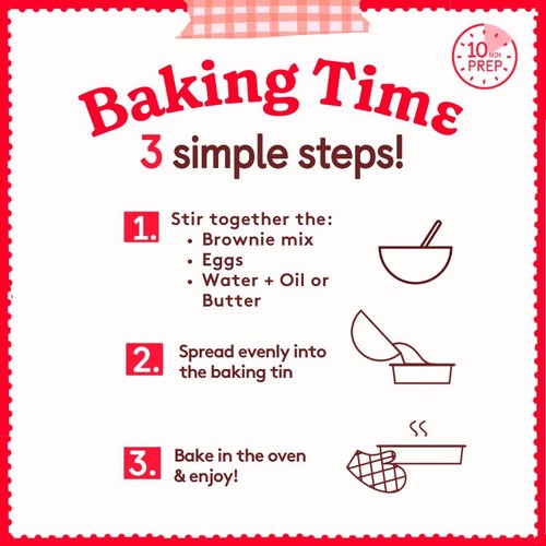 Betty Crocker Triple Chocolate Chunk Brownie Mix