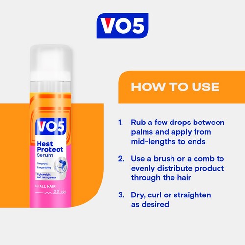 VO5 Heat Protect Serum 50ml